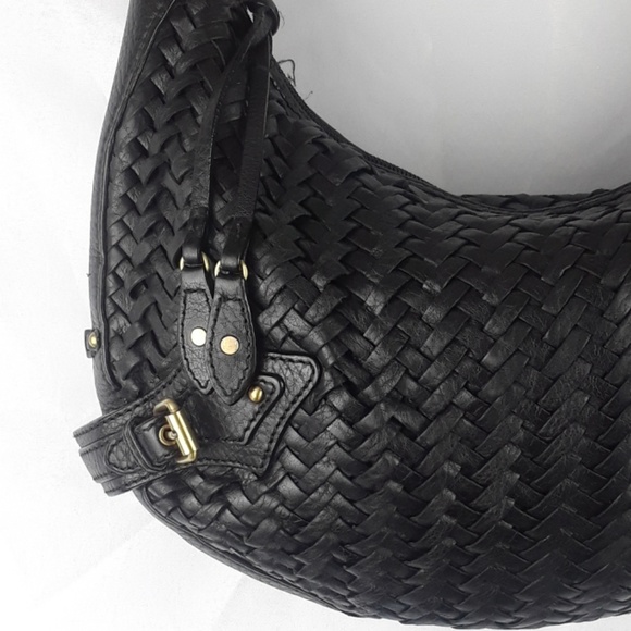 Cole Haan Handbags - COLE HAAN Village Weave Leather Hobo purse